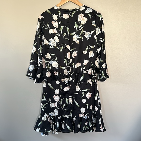 NWT Avec Les Filles Floral‎ Print (Tulips) Print Dress - Picture 7 of 10